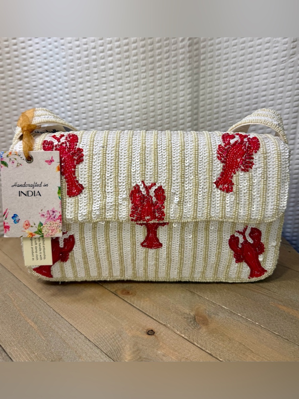 Viral TJMaxx & Marshalls Beaded/Sequin Lobster Bag!!